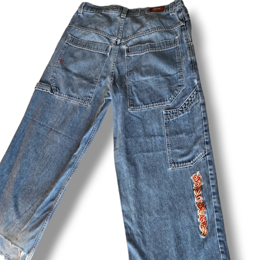 Vintage JNCO Denim Carpenter Jeans Y2K - Picture 3 of 15